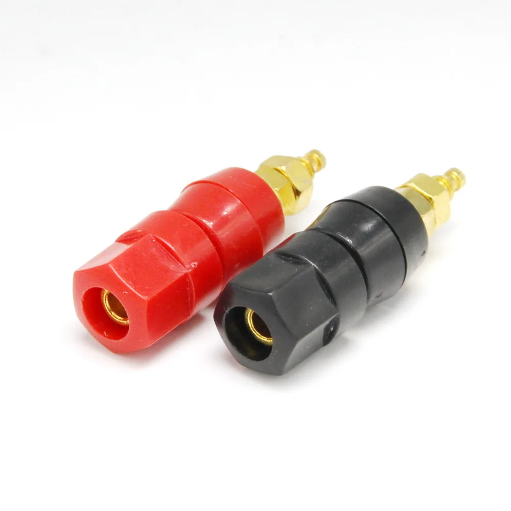 2 шт. позолоченный усилитель мощности 4 мм | Строительство и ремонт