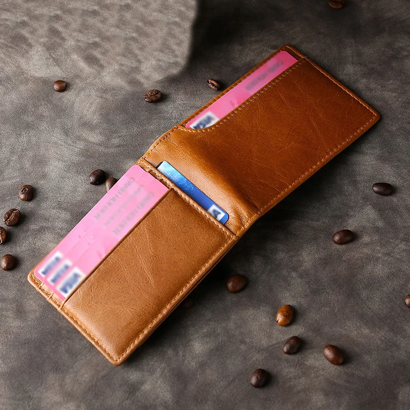 Ультратонкий держатель водительских прав из натуральной воловьей кожи чехлы для