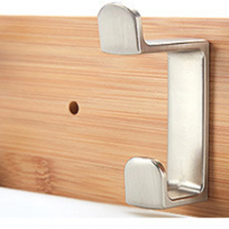 

Clothes Hook Creative Wall Door Hook Behind Wall Hanger Coat Rack Solid Wood Hanger Rack 5 Hooks