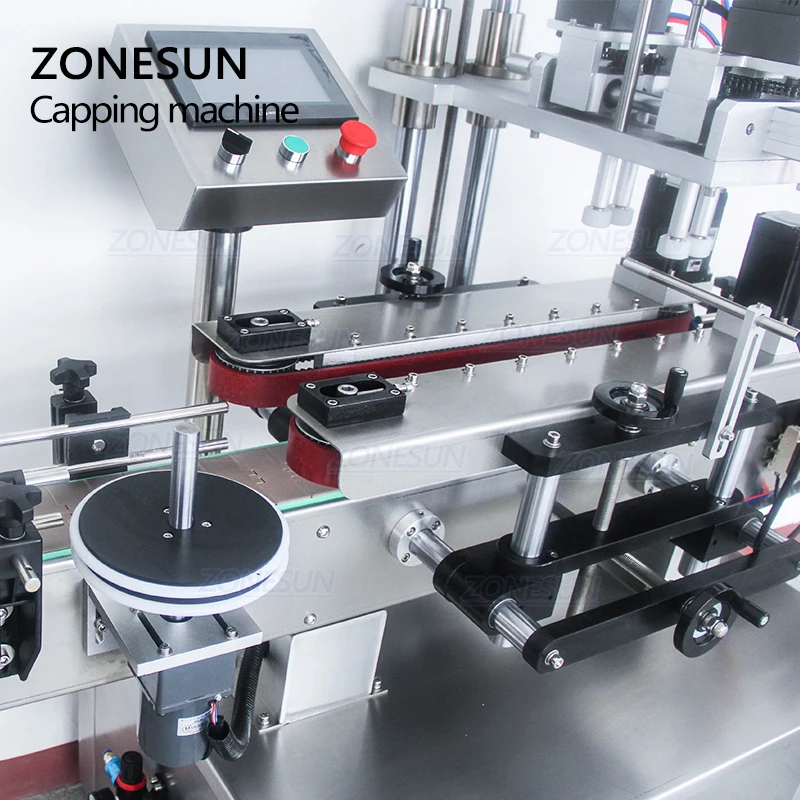 ZONESUN Автоматическая настольная электрическая пластиковая стеклянная