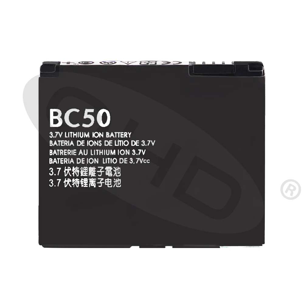 100% Оригинальный аккумулятор BC50 700 мАч для Motorola Moto RIZR Z3 ROKR Z6m SLVR L2 L6 L7 KRZR K1 K2 R1 Z1 E8