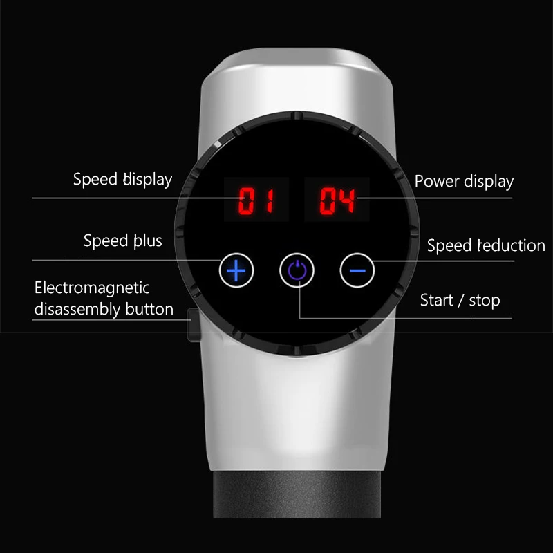 Электрический массажный прибор для мышечной физиотерапии глубокого массажа