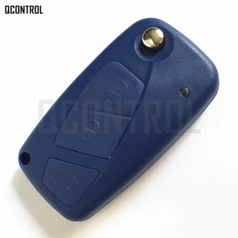 QCONTROL дистанционный ключ 433 МГц с чипом ID46 (7946) для FIAT Fiorino Qubo Panda EVO Delphi BSI|Ключ от