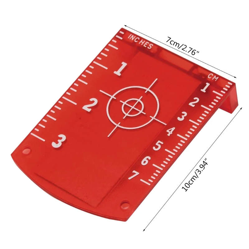Красная Магнитная напольная пластина из АБС-пластины La-ser Tar-get Card Plate Red/ Green ручные