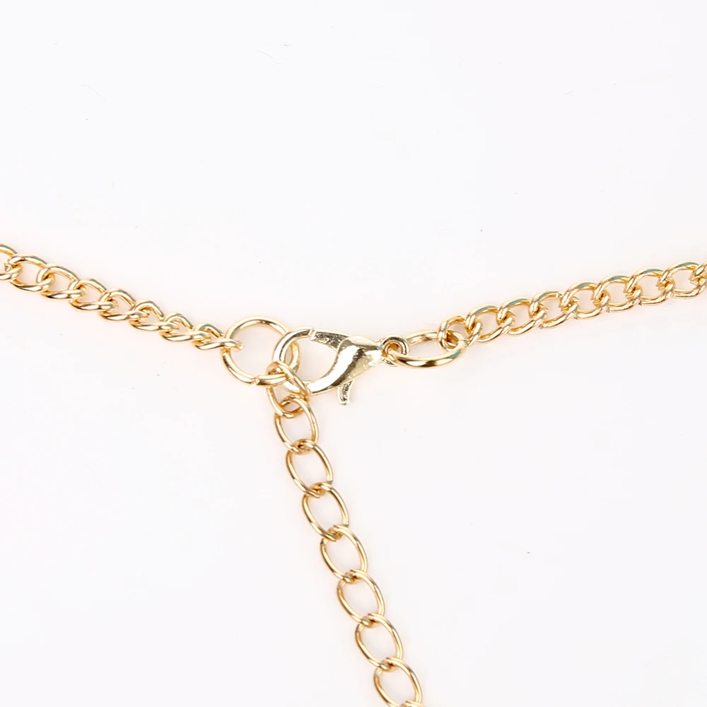 

Sexy New Bikini Body Chain Set Women Fashion Nightclub Backless Multicolor Beads Hollowout Halter Bra Chain Performance Jewelry