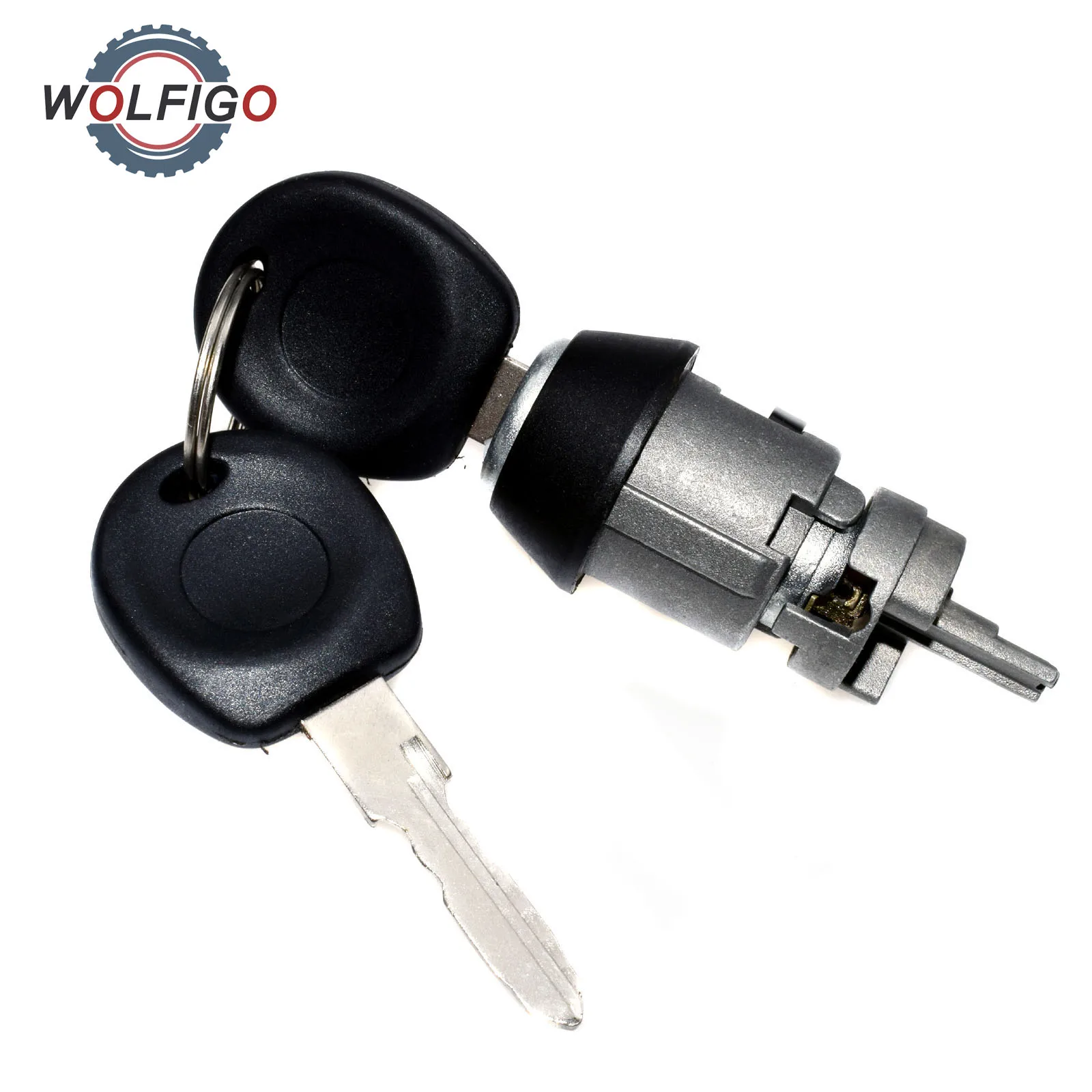 WOLFIGO Замок зажигания цилиндрические ключи для VW Cabrio Cabriolet Corrado EuroVan Golf Jetta Passat Scirocco