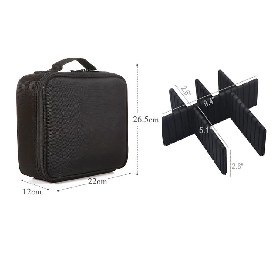 WOSECOL брендовая Водонепроницаемая Женская Профессиональная косметичка дорожный