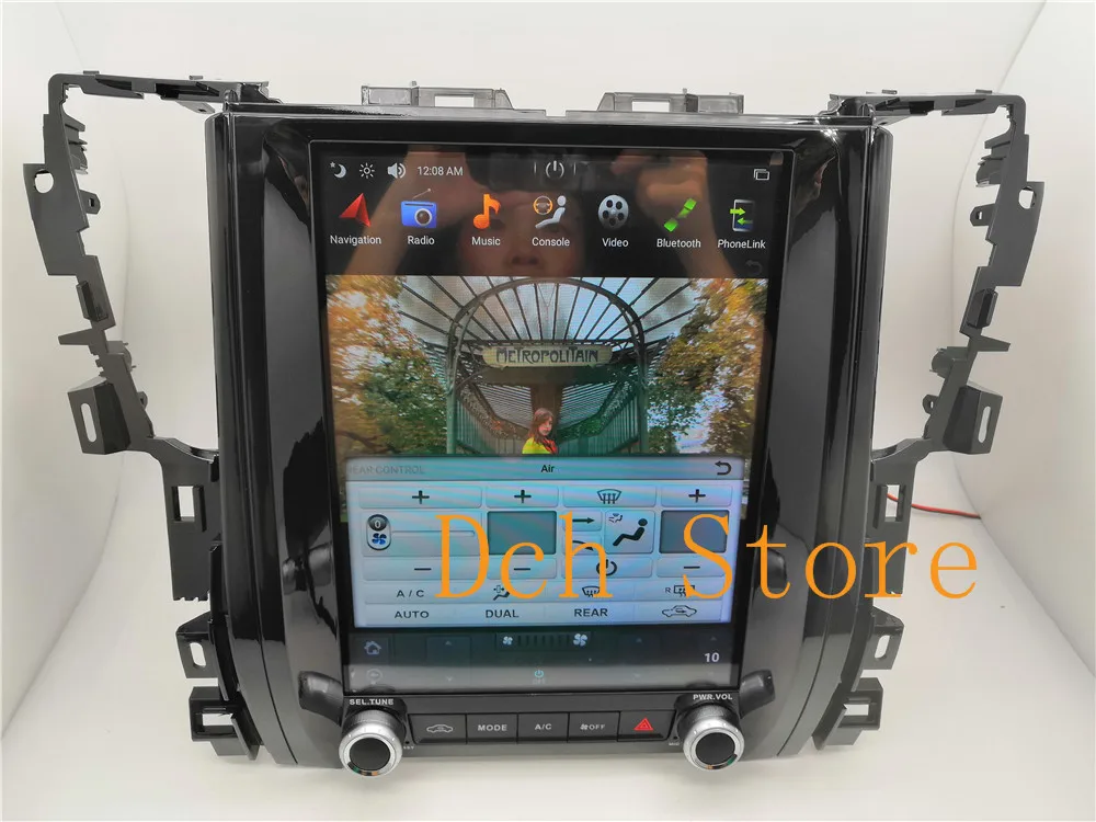 12 1 ''вертикальный tesla стиль Android 9 0 автомобильный DVD плеер GPS навигация для Toyota