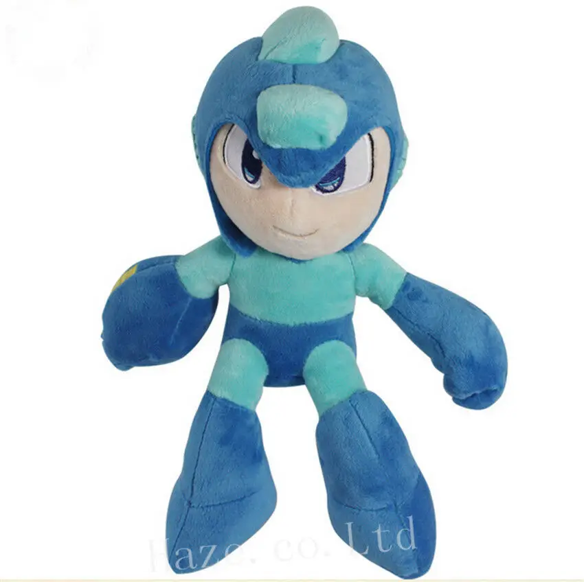 Горячая игра MegaMan/Rockman серия плюшевая кукла мягкая PP хлопок игрушка 27 см Мега