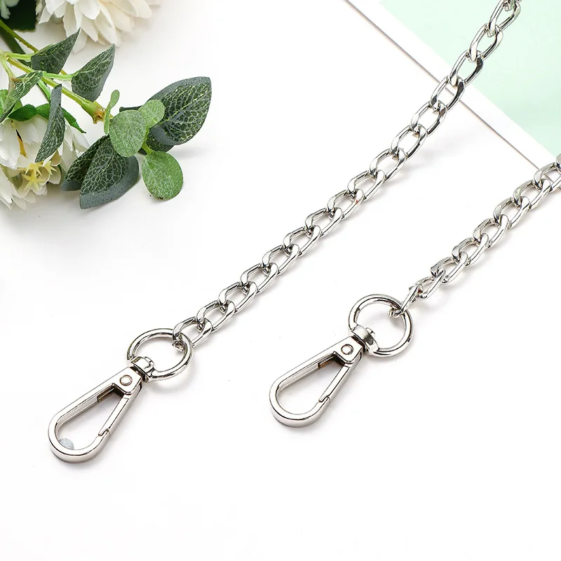 8mm Shoulder Bag Chains Strap Purse Metal Chain 40-150cm Handbag Accessories For Women New |