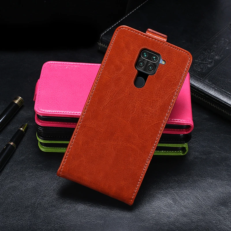 Вертикальный чехол-кобура из искусственной кожи для Xiaomi Redmi Note 9 6 53 дюйма |