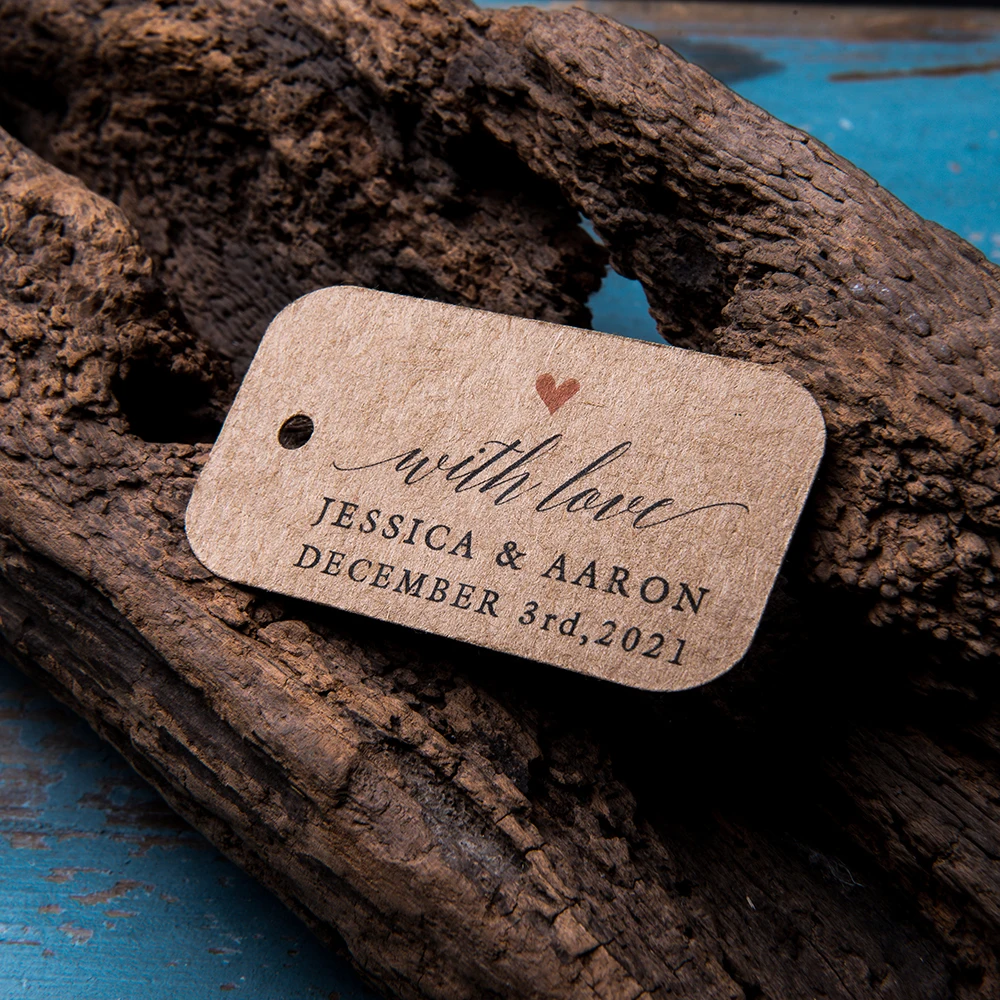 200 листов этикеток из крафт-бумаги прямоугольные этикетки индивидуальный