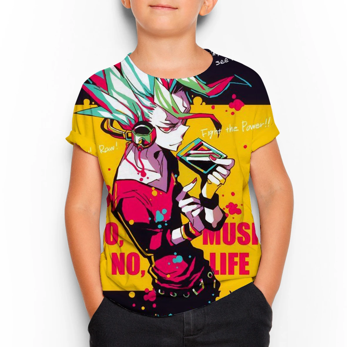 

Hot Manga Dr STONE 3D Printing Anime Cartoon Oversized T-shirt Summer Boys Girls T-shirt Children's Clothing T-shirts Tops