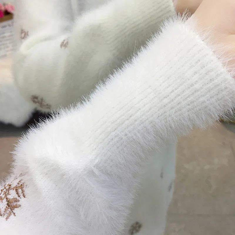 Women Pullover Knitted Sweater 2019 Autumn Winter Tops New Plus Size Ladies Sweaters Long Sleeve O-Neck Clothes Female Jumper | Женская