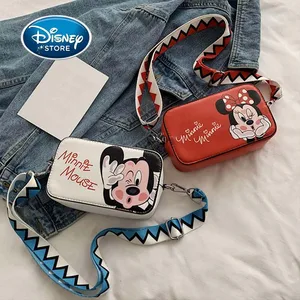 disney mickey mouse fashion women shoulders camera backpack girl cartoon donald duck purse mobile phone lady travel cosmetic bag free global shipping