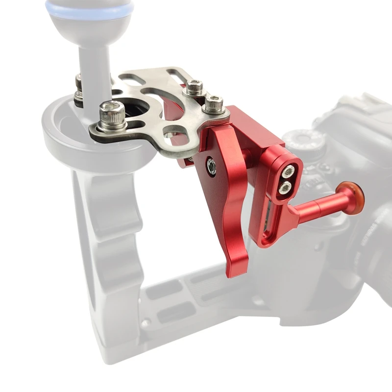 Регулируемый триггер спуска затвора Удлинительный стержень для камеры дайвинга