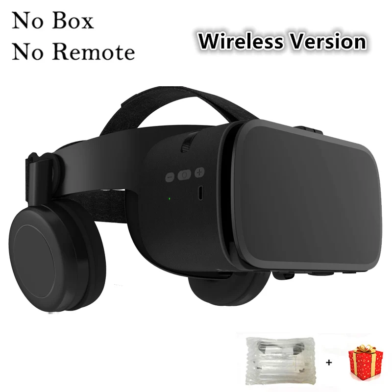 No Box No Remote Bobo VR Bobovr Z6 Bluetooth 3 D шлем Viar 3D очки виртуальной реальности гарнитура шлем очки линзы видео для телефона смартфон - Цвет: No Box No Remote