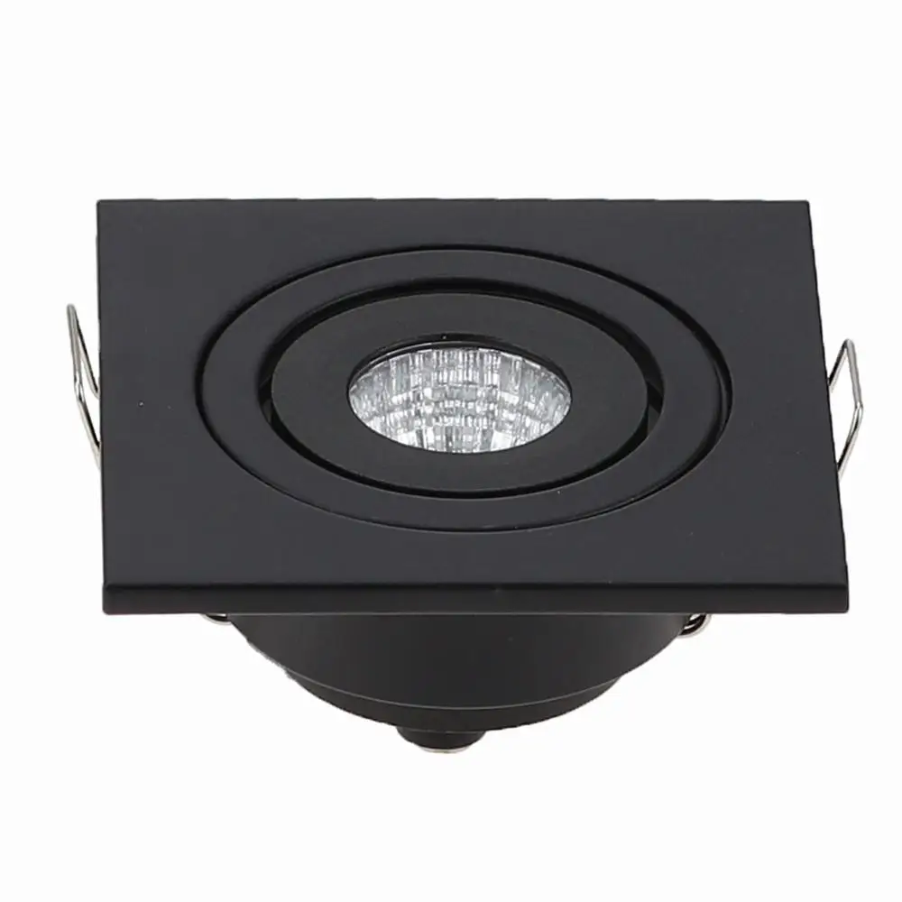 

10PCS /lot Adjustable Super Bright LED Spotlights Ceiling Downlights Recessed Light For Cabinet Counter Showcase Indoor Lighting