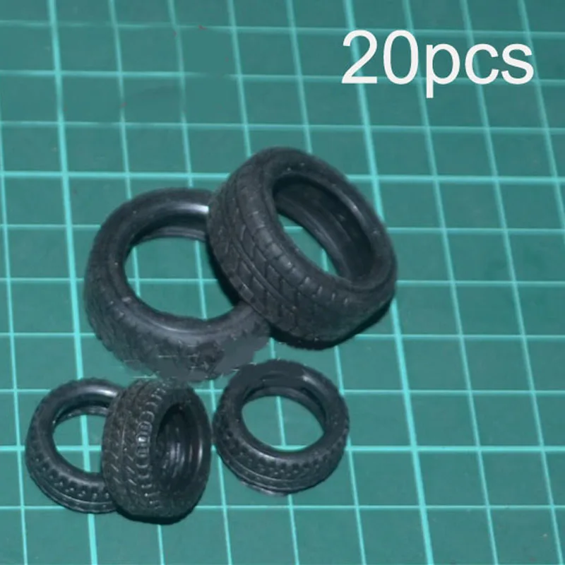 20 шт. миниатюрные резиновые шины для защиты от столкновений диаметр 18 мм/28 мм |
