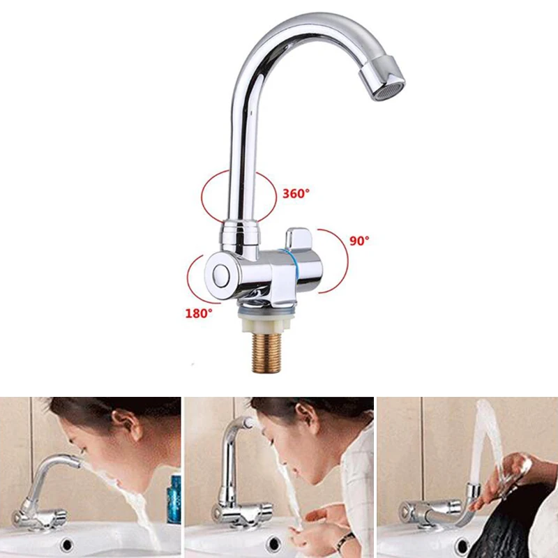 Холодный кран вращение на 360 ° хромированный Кемпер автомобильные аксессуары для