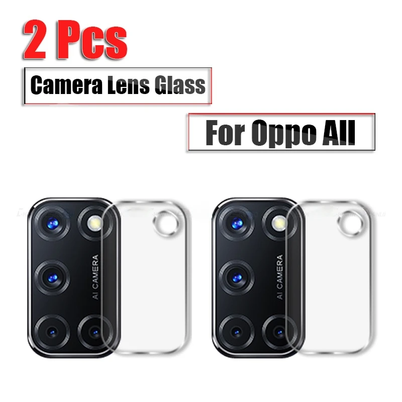 2 шт. Защитное стекло для задней камеры OPPO A72 A52 A92 A53 A5 A9 2020 A 52 72 92 прозрачная