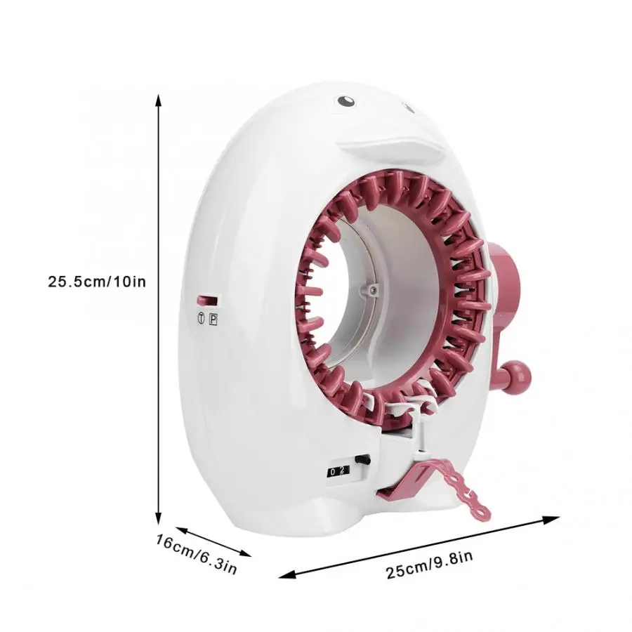 22 иглы детская ручная вязальная машина игрушка DIY Ручная шарф шапка детский