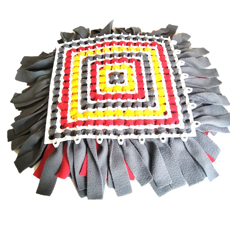 Нюхательный коврик для домашних животных кормления собак прочная Интерактивная