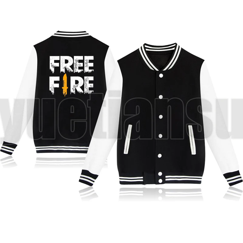 

Куртка Free Fire с капюшоном, с длинным рукавом, в стиле аниме