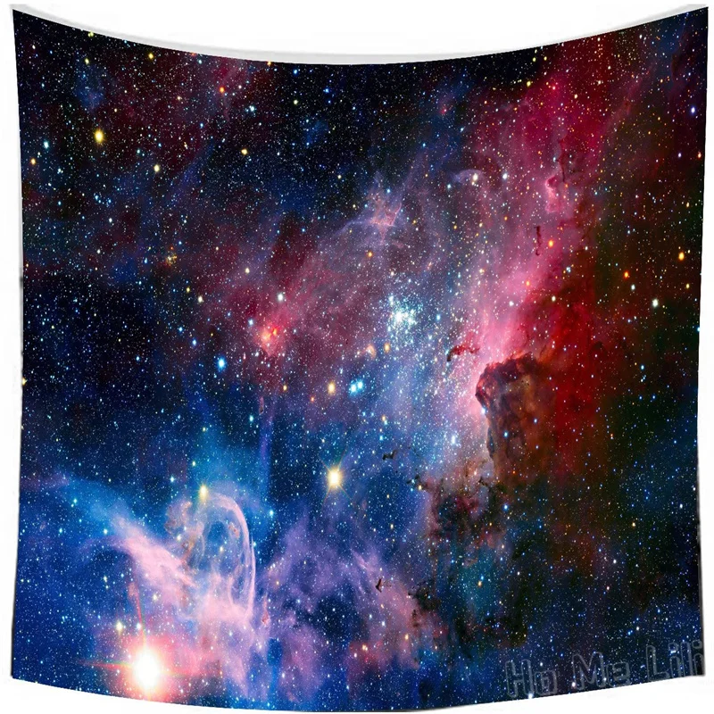 

Starry Sky By Ho Me Lili Tapestry Home 3d Cosmic Galaxy Living Room Bedroom Decoration Mattress