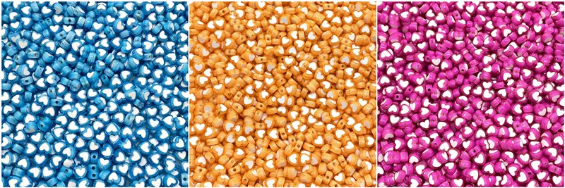 Бусины акриловые Свободный разделитель бисер 8x5 мм для самостоятельного