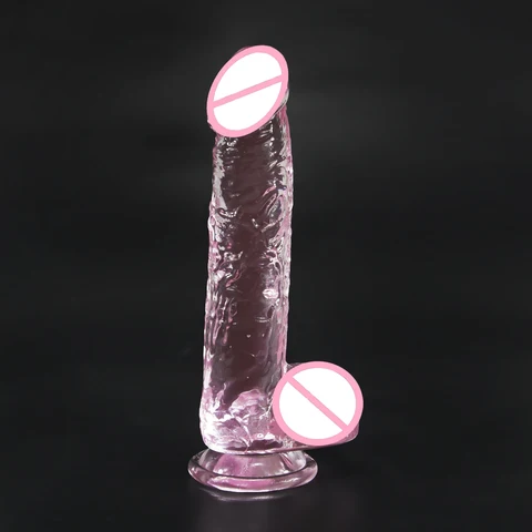 Реалистичный силиконовый фаллоимитатор желе фаллоимитатор секс-игрушка для женщин с толстым блесном настоящий Донг с мощной присоской жесткий член секс-игрушки