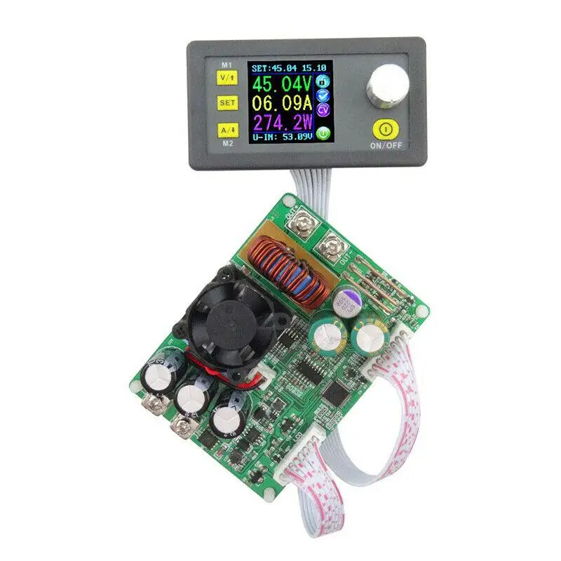 Регулируемый понижающий цифровой блок питания с ЖК дисплеем 50 в 15 А|Балласты| |