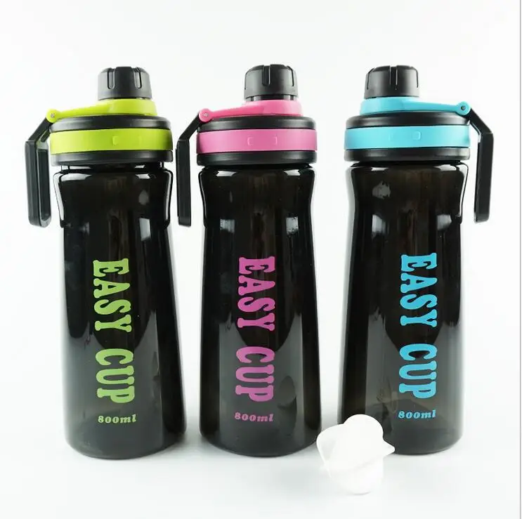 ZOUNICH Water Bottle Sport Protein Shaker Outdoor Travel Portable Leakproof Tritan Plastic Large Capacity Drink BPA Free | Дом и сад