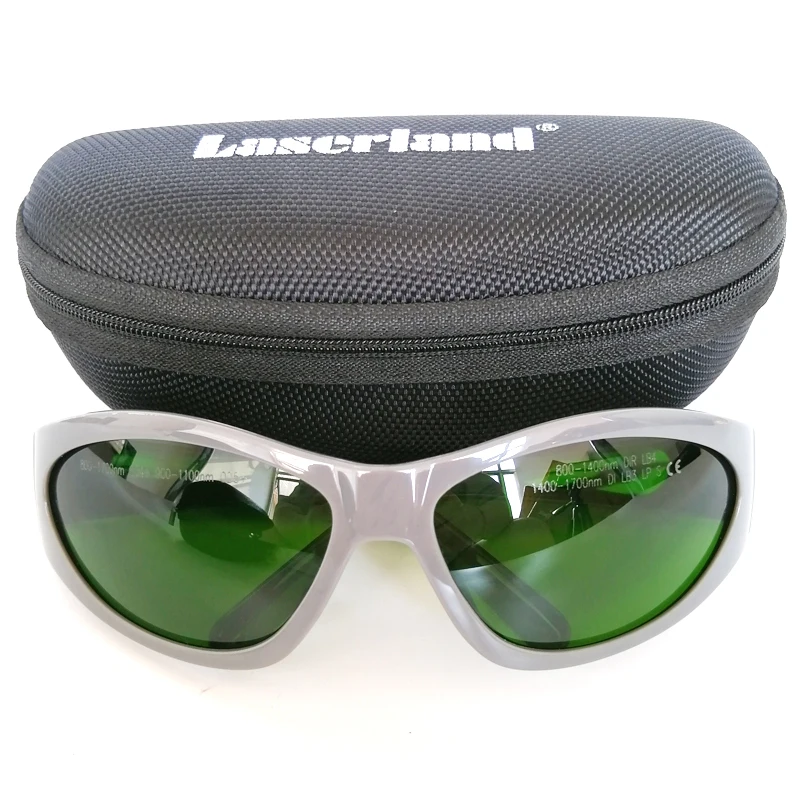 

Laserland LP-DTY-55 980nm 1064nm 800nm-1700nm OD4+ 900nm-1100nm OD5+ Laser Protective Safety Glasses Eye Protection