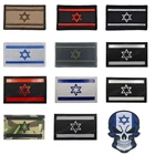 Светоотражающий военный тактический значок с вышивкой из Израиля нашивки с национальным флагом IR Multicam