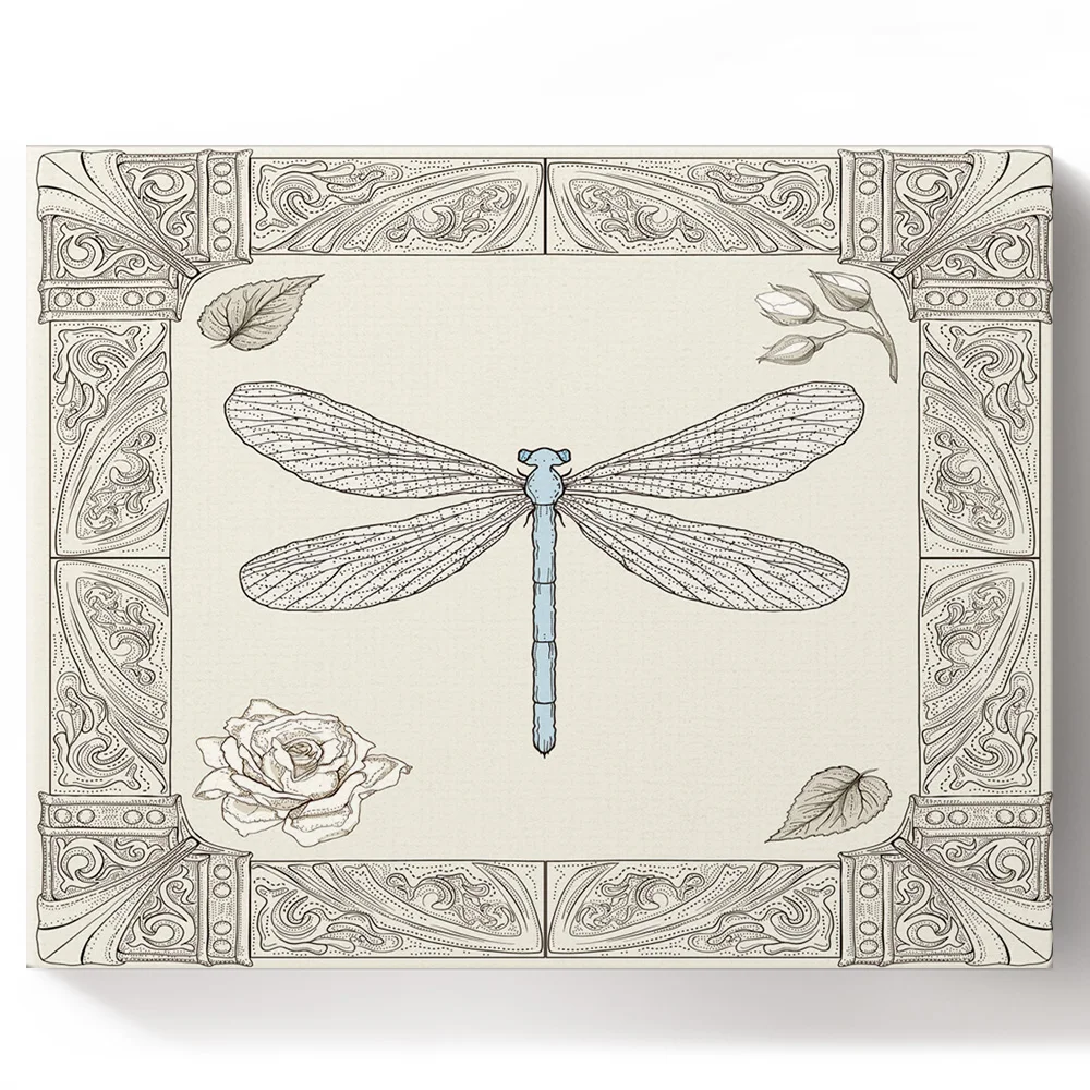 Краски по номерам милый крокодил Мультфильм Зеленые картины картина маслом