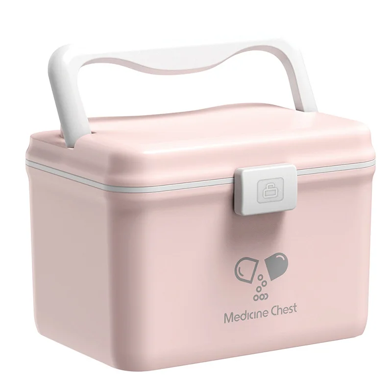 

9659 medicine box logo custom creative household medical box custom small mini medicine box