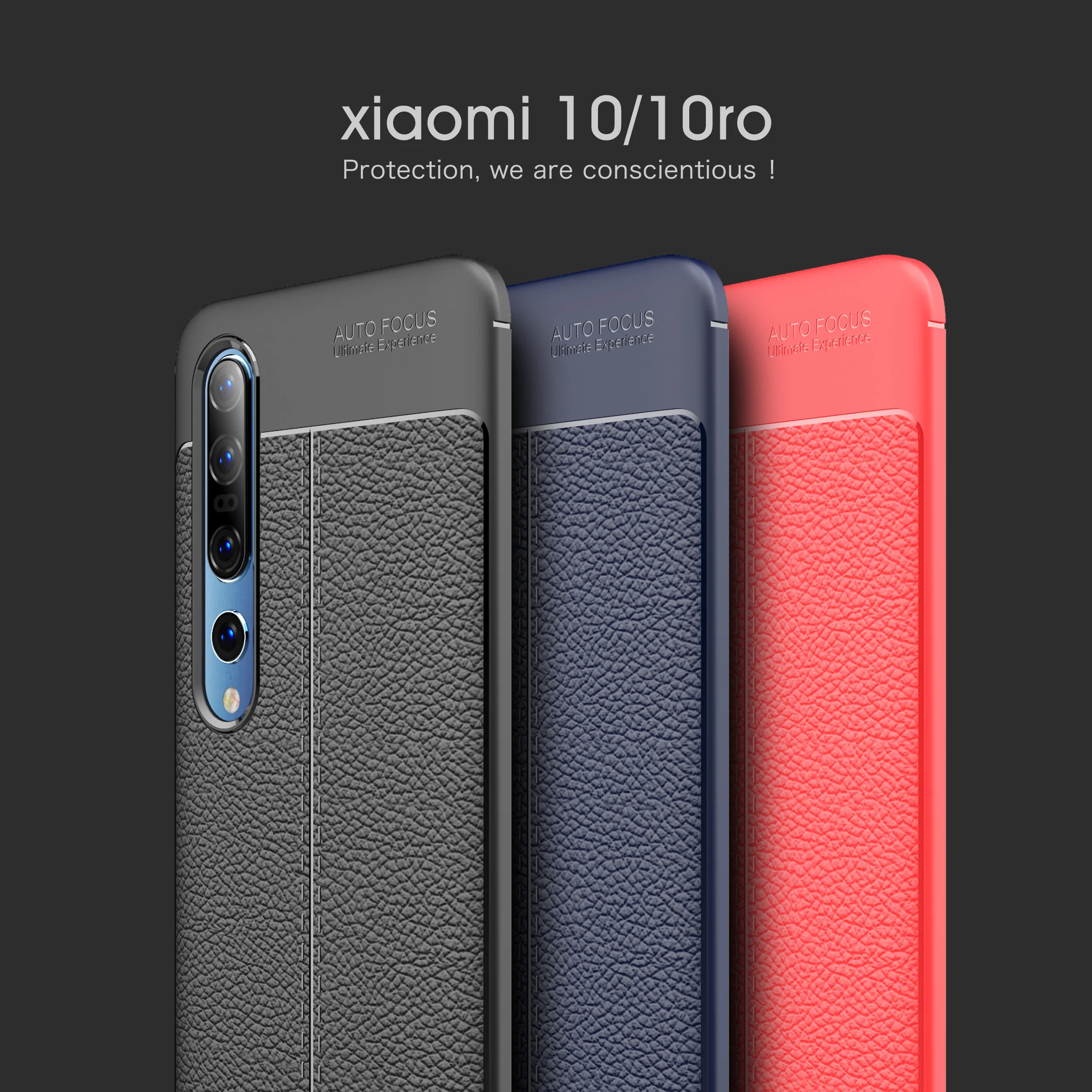 Чехол для Xiaomi Mi10 Pro 5G мягкий силиконовый бампер ударопрочный чехол Mi 10 Global Fundas |