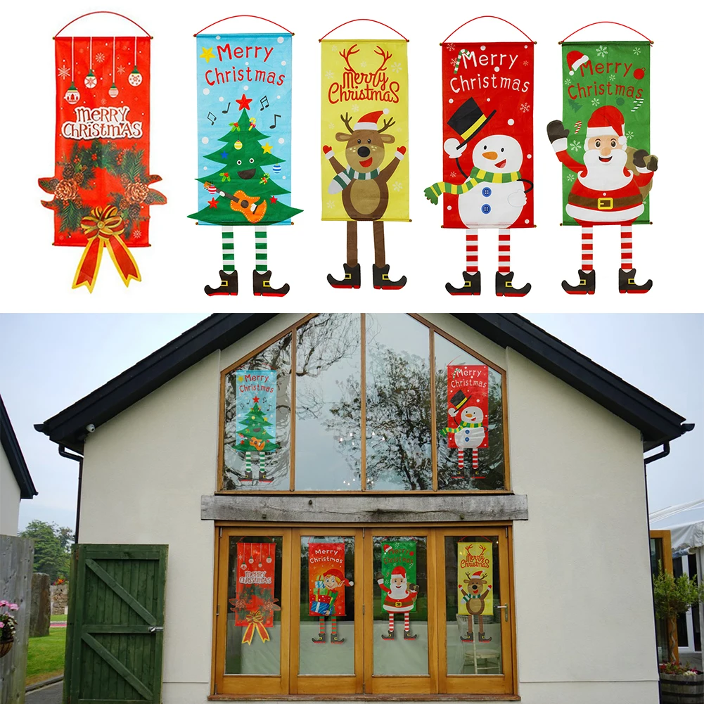 Гирлянда С Рождеством Декор для дома Рождественский украшения Рождество на