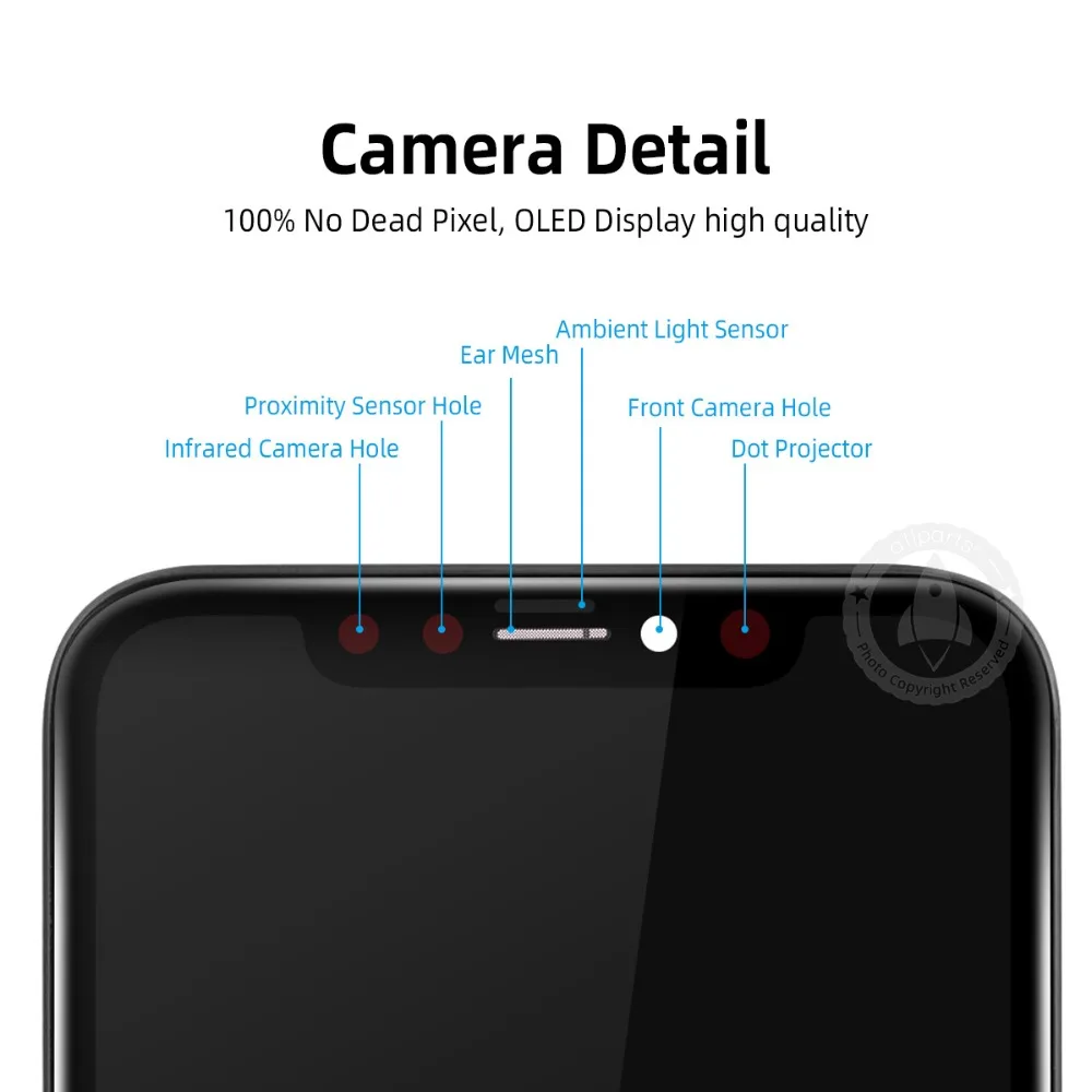 AMOLED дисплей для iPhone X lcd XR XS 11 Pro MAX ЖК-дисплей сенсорный экран дигитайзер с рамкой Замена для iPhone XS Max ЖК