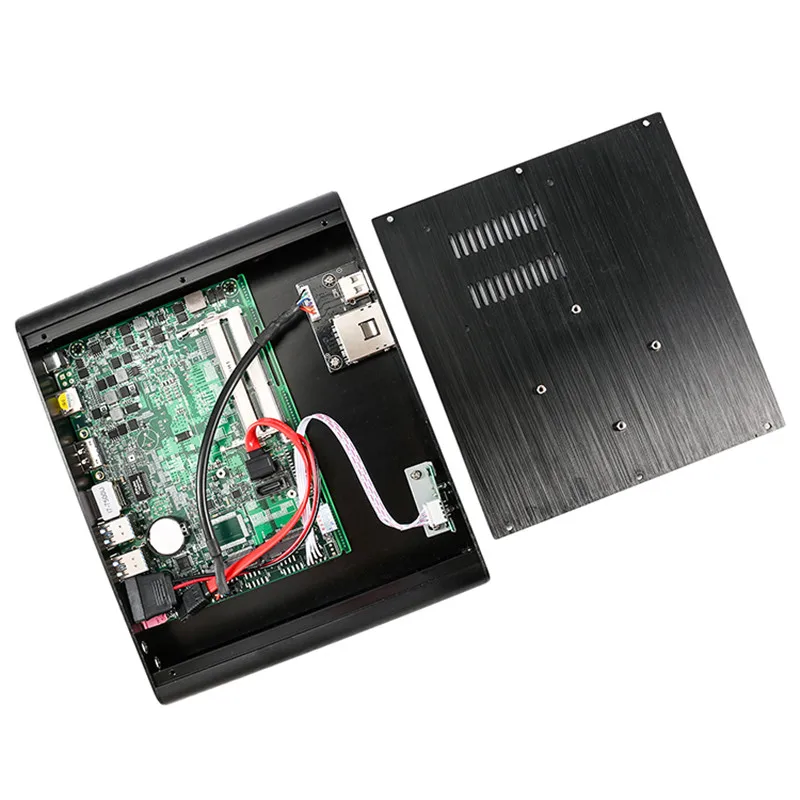 Мини-ПК Intel Core i7 8550U 7500U Windows10/Linux Dual-DDR4 4K HD дисплей Pro WiFi безвентиляторный бесшумный