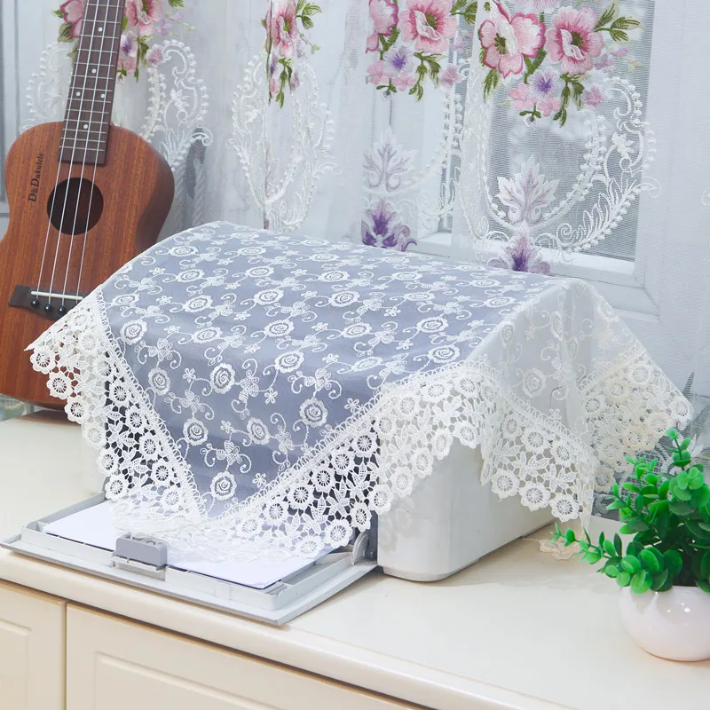 

Printer cover Fax machine Cover cloth cover All-in-one machine Dust-proof cloth Universal cover towel Fabric square scarf