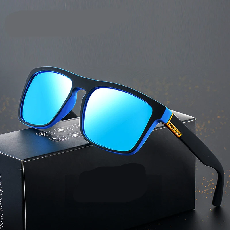 

2019 new square polarized men's sunglasses classic luxury brand design fashion ladies sunglasses UV400 sports driving glasses
