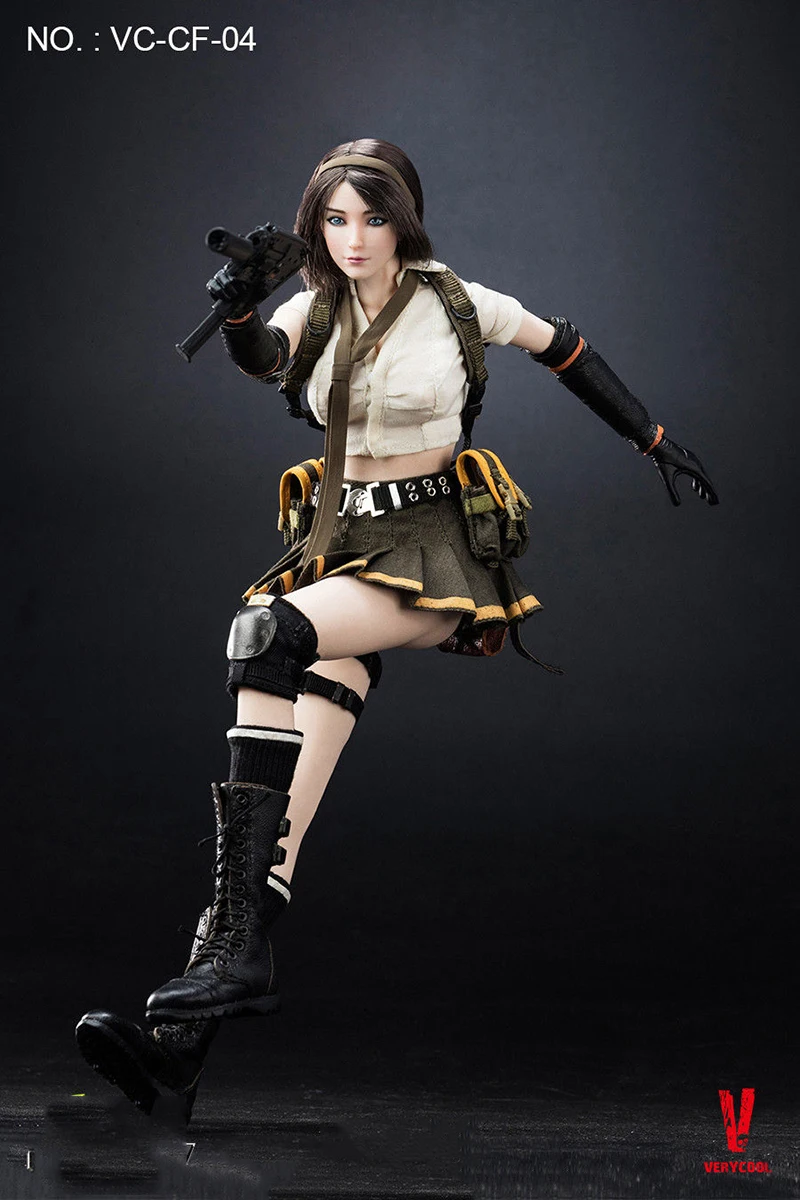 

NEW VERYCOOL VC-CF-04 1:6 Scale Cross Fire Double Agent ZERO Figure collection Model Toy Full set Doll Gift