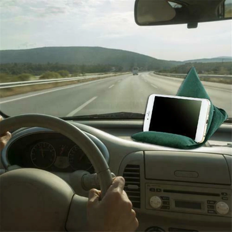 Мини под разными углами мягкая подставка подушка для планшета телефона