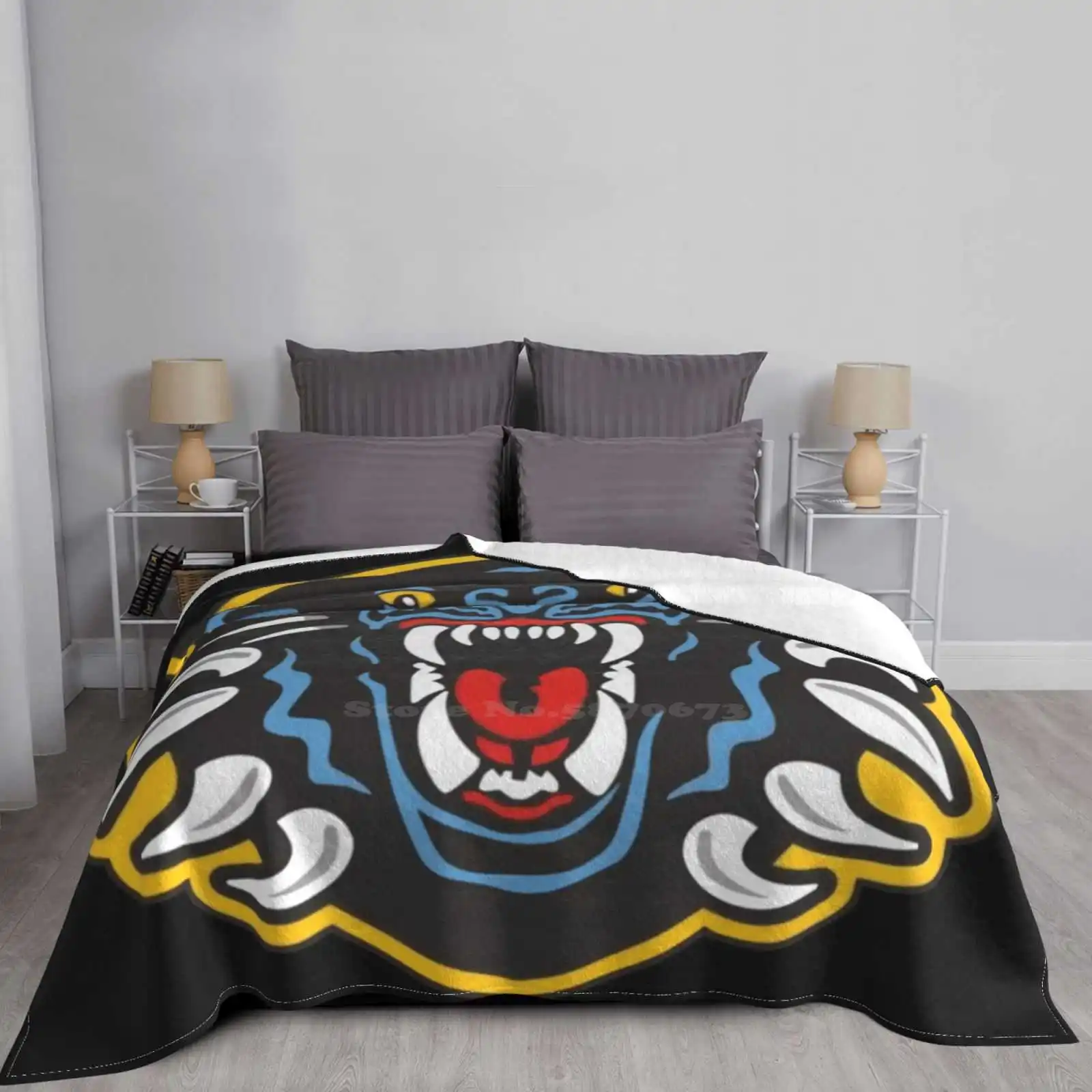 Супертеплые мягкие одеяла Icon King наклейка на футболку кровать путешествие