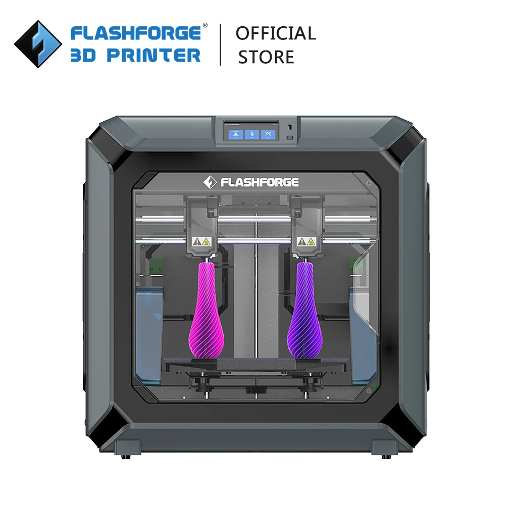 Verkaufen FlashForge Professionelle 3D Drucker Creator 3 Industrielle Ebene Mit Unabhängige Extruder Facto 300 ℃ Heizung Nozzlery Outlet