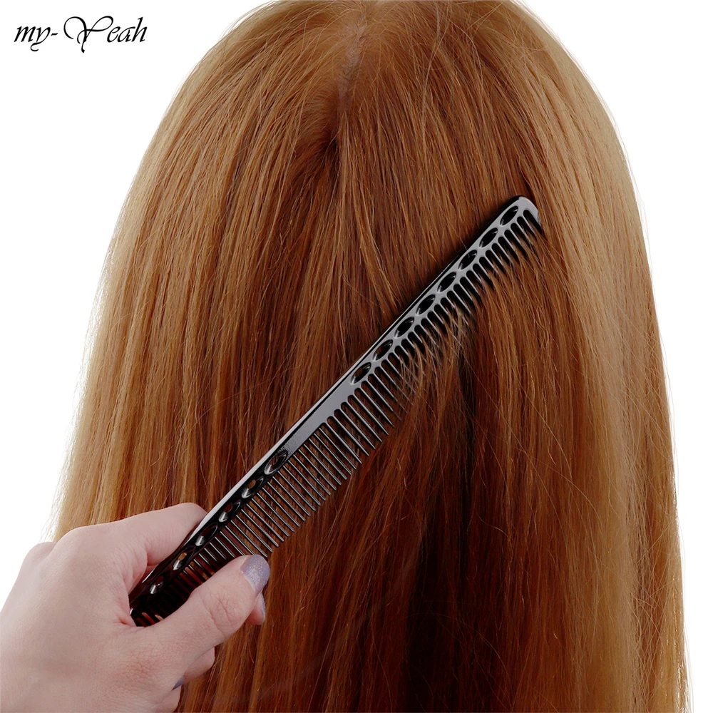 Металлическая Антистатическая Массажная расческа для волос 6 цветов изящная