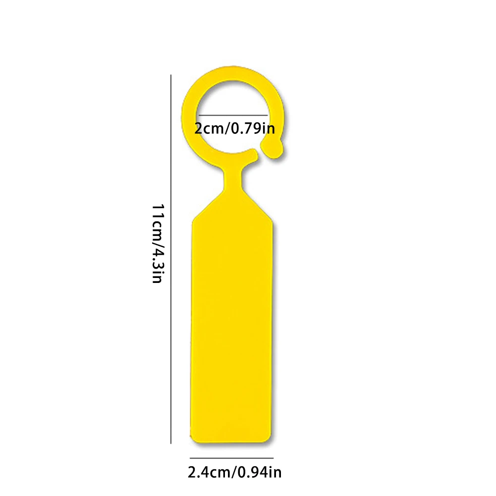 

50pcs Garden Hanging Plant Tags Label Nursery Waterproof Tree Seedling Plant Fruit Trees Signs Prompt Card Classification Tool