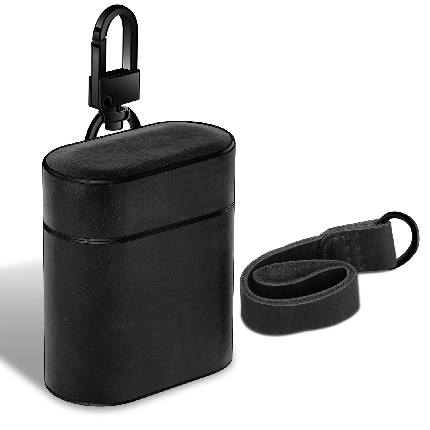 ForAirpodsProtectiveCaseWirelessBluetoothHeadsetBoxChargingBagLeatherCoverShell | Электроника